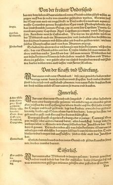 Image of the Page - (00000420) - in Kreütter Buch - Darinn Underscheidt, Namen vnnd Würckung der Kreutter, Stauden, Hecken vnnd Beumen, sampt jhren Früchten, so inn Deutschen Landen wachsen