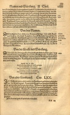 Image of the Page - 280 - in Kreütter Buch - Darinn Underscheidt, Namen vnnd Würckung der Kreutter, Stauden, Hecken vnnd Beumen, sampt jhren Früchten, so inn Deutschen Landen wachsen