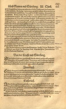 Image of the Page - 350 - in Kreütter Buch - Darinn Underscheidt, Namen vnnd Würckung der Kreutter, Stauden, Hecken vnnd Beumen, sampt jhren Früchten, so inn Deutschen Landen wachsen