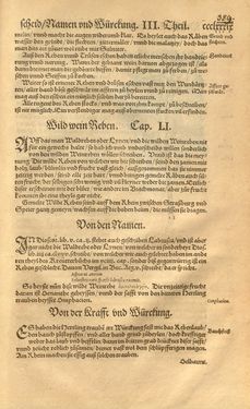 Bild der Seite - 389 - in Kreütter Buch - Darinn Underscheidt, Namen vnnd Würckung der Kreutter, Stauden, Hecken vnnd Beumen, sampt jhren Früchten, so inn Deutschen Landen wachsen