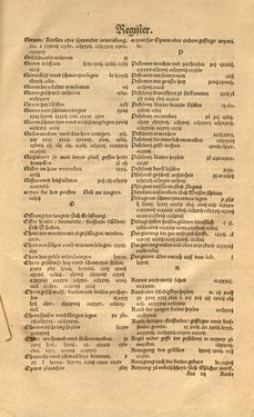 Bild der Seite - Register 8 - in Kreütter Buch - Darinn Underscheidt, Namen vnnd Würckung der Kreutter, Stauden, Hecken vnnd Beumen, sampt jhren Früchten, so inn Deutschen Landen wachsen