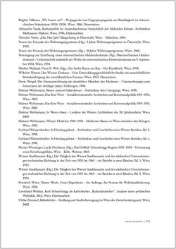 Image of the Page - 275 - in Das Schwarze Wien - Bautätigkeit im Ständestaat 1934–1938