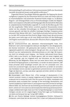 Image of the Page - 162 - in Digitale Datenbanken - Eine Medientheorie im Zeitalter von Big Data