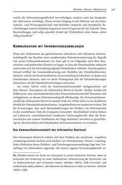 Image of the Page - 167 - in Digitale Datenbanken - Eine Medientheorie im Zeitalter von Big Data