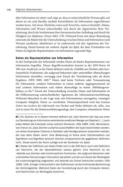 Image of the Page - 196 - in Digitale Datenbanken - Eine Medientheorie im Zeitalter von Big Data