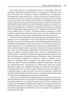 Image of the Page - 203 - in Digitale Datenbanken - Eine Medientheorie im Zeitalter von Big Data