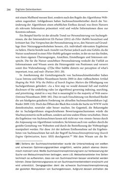 Bild der Seite - 266 - in Digitale Datenbanken - Eine Medientheorie im Zeitalter von Big Data