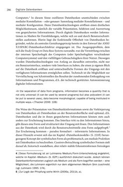 Bild der Seite - 286 - in Digitale Datenbanken - Eine Medientheorie im Zeitalter von Big Data