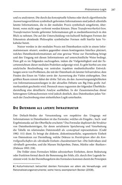 Bild der Seite - 287 - in Digitale Datenbanken - Eine Medientheorie im Zeitalter von Big Data