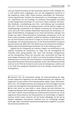 Image of the Page - 303 - in Digitale Datenbanken - Eine Medientheorie im Zeitalter von Big Data