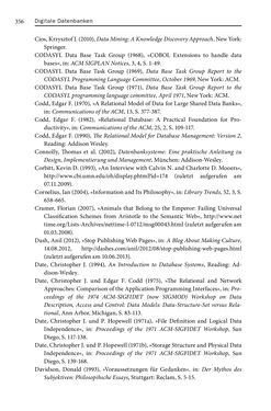 Image of the Page - 356 - in Digitale Datenbanken - Eine Medientheorie im Zeitalter von Big Data