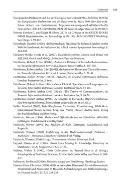 Image of the Page - 359 - in Digitale Datenbanken - Eine Medientheorie im Zeitalter von Big Data