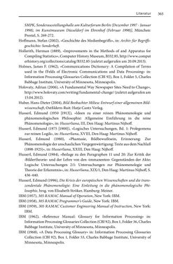 Image of the Page - 365 - in Digitale Datenbanken - Eine Medientheorie im Zeitalter von Big Data