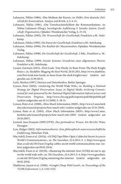 Bild der Seite - 371 - in Digitale Datenbanken - Eine Medientheorie im Zeitalter von Big Data