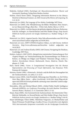 Bild der Seite - 372 - in Digitale Datenbanken - Eine Medientheorie im Zeitalter von Big Data
