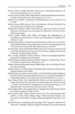 Image of the Page - 375 - in Digitale Datenbanken - Eine Medientheorie im Zeitalter von Big Data