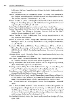 Bild der Seite - 376 - in Digitale Datenbanken - Eine Medientheorie im Zeitalter von Big Data