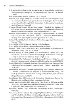 Bild der Seite - 382 - in Digitale Datenbanken - Eine Medientheorie im Zeitalter von Big Data