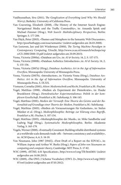 Bild der Seite - 385 - in Digitale Datenbanken - Eine Medientheorie im Zeitalter von Big Data