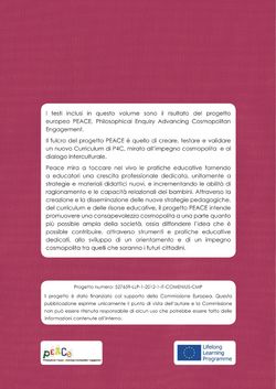 Bild der Seite - Einband hinten - in Dentro e Fuori i Giardinetti & www.cometichiami.tu
