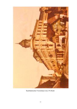 Bild der Seite - 77 - in Der kaiserliche Rat Friedrich Tscherne 1862-1928 - Ein bedeutender Sohn der Stadt Linz