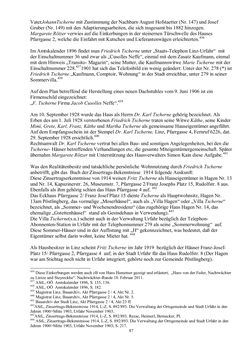 Bild der Seite - 87 - in Der kaiserliche Rat Friedrich Tscherne 1862-1928 - Ein bedeutender Sohn der Stadt Linz