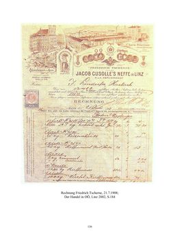 Image of the Page - 136 - in Der kaiserliche Rat Friedrich Tscherne 1862-1928 - Ein bedeutender Sohn der Stadt Linz