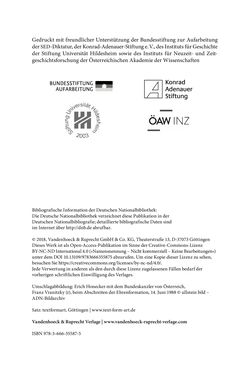 Image of the Page - (000006) - in Österreich und die deutsche Frage 1987–1990 - Vom Honecker-Besuch in Bonn bis zur Einheit