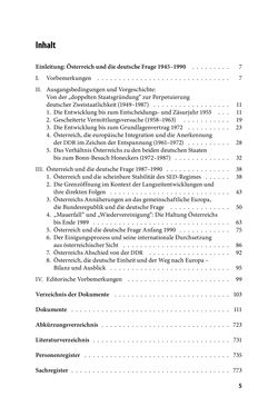 Image of the Page - (000007) - in Österreich und die deutsche Frage 1987–1990 - Vom Honecker-Besuch in Bonn bis zur Einheit