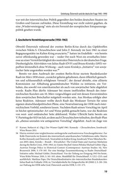 Image of the Page - 19 - in Österreich und die deutsche Frage 1987–1990 - Vom Honecker-Besuch in Bonn bis zur Einheit