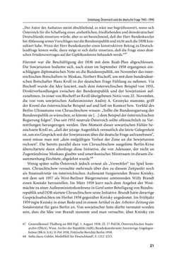 Image of the Page - 21 - in Österreich und die deutsche Frage 1987–1990 - Vom Honecker-Besuch in Bonn bis zur Einheit