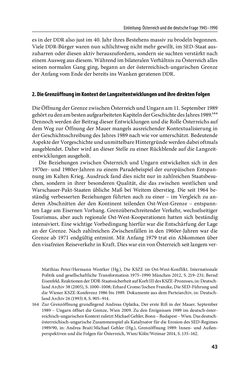 Image of the Page - 43 - in Österreich und die deutsche Frage 1987–1990 - Vom Honecker-Besuch in Bonn bis zur Einheit