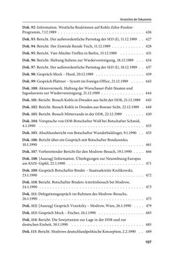 Image of the Page - 107 - in Österreich und die deutsche Frage 1987–1990 - Vom Honecker-Besuch in Bonn bis zur Einheit