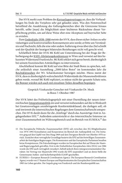 Image of the Page - 160 - in Österreich und die deutsche Frage 1987–1990 - Vom Honecker-Besuch in Bonn bis zur Einheit