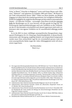 Image of the Page - 169 - in Österreich und die deutsche Frage 1987–1990 - Vom Honecker-Besuch in Bonn bis zur Einheit
