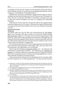 Bild der Seite - 194 - in Österreich und die deutsche Frage 1987–1990 - Vom Honecker-Besuch in Bonn bis zur Einheit