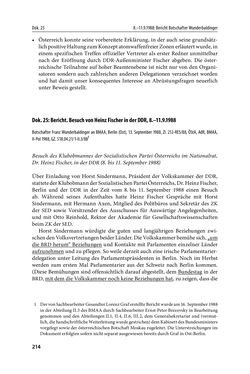 Bild der Seite - 214 - in Österreich und die deutsche Frage 1987–1990 - Vom Honecker-Besuch in Bonn bis zur Einheit