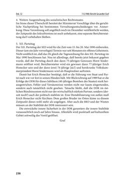 Image of the Page - 236 - in Österreich und die deutsche Frage 1987–1990 - Vom Honecker-Besuch in Bonn bis zur Einheit