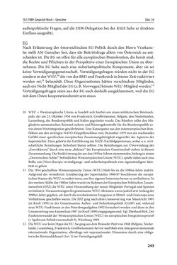 Image of the Page - 243 - in Österreich und die deutsche Frage 1987–1990 - Vom Honecker-Besuch in Bonn bis zur Einheit