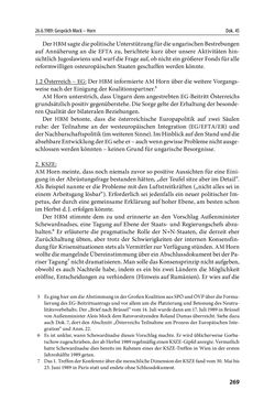 Image of the Page - 269 - in Österreich und die deutsche Frage 1987–1990 - Vom Honecker-Besuch in Bonn bis zur Einheit