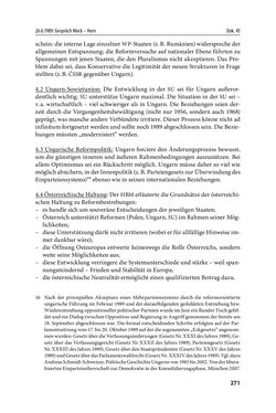 Image of the Page - 271 - in Österreich und die deutsche Frage 1987–1990 - Vom Honecker-Besuch in Bonn bis zur Einheit