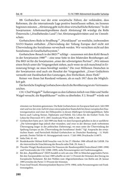 Image of the Page - 280 - in Österreich und die deutsche Frage 1987–1990 - Vom Honecker-Besuch in Bonn bis zur Einheit