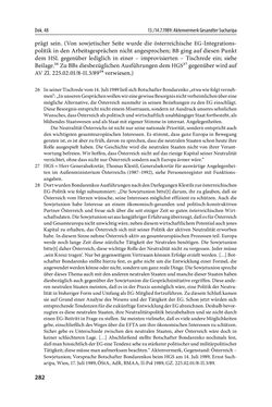 Image of the Page - 282 - in Österreich und die deutsche Frage 1987–1990 - Vom Honecker-Besuch in Bonn bis zur Einheit