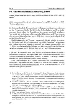 Image of the Page - 284 - in Österreich und die deutsche Frage 1987–1990 - Vom Honecker-Besuch in Bonn bis zur Einheit