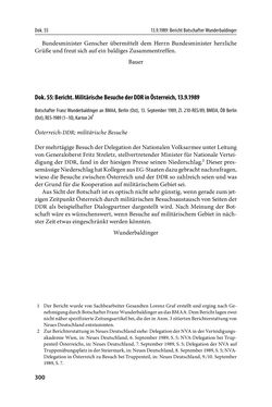 Bild der Seite - 300 - in Österreich und die deutsche Frage 1987–1990 - Vom Honecker-Besuch in Bonn bis zur Einheit
