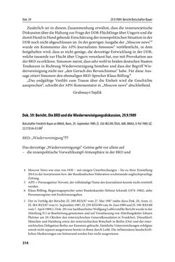 Bild der Seite - 314 - in Österreich und die deutsche Frage 1987–1990 - Vom Honecker-Besuch in Bonn bis zur Einheit