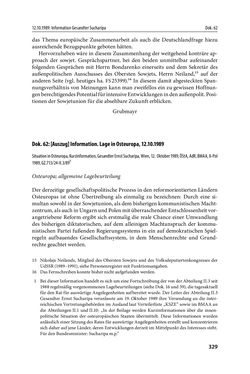 Image of the Page - 329 - in Österreich und die deutsche Frage 1987–1990 - Vom Honecker-Besuch in Bonn bis zur Einheit