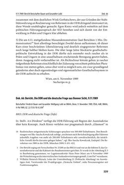Image of the Page - 339 - in Österreich und die deutsche Frage 1987–1990 - Vom Honecker-Besuch in Bonn bis zur Einheit