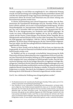 Image of the Page - 346 - in Österreich und die deutsche Frage 1987–1990 - Vom Honecker-Besuch in Bonn bis zur Einheit