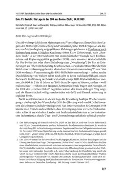 Image of the Page - 357 - in Österreich und die deutsche Frage 1987–1990 - Vom Honecker-Besuch in Bonn bis zur Einheit